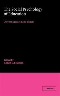 Front cover_The Social Psychology of Education