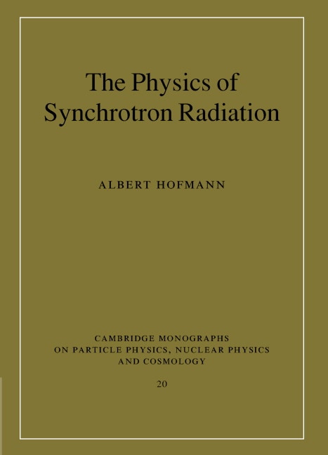 Couverture_The Physics Of Synchrotron Radiation