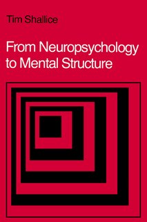 Couverture_From Neuropsychology to Mental Structure