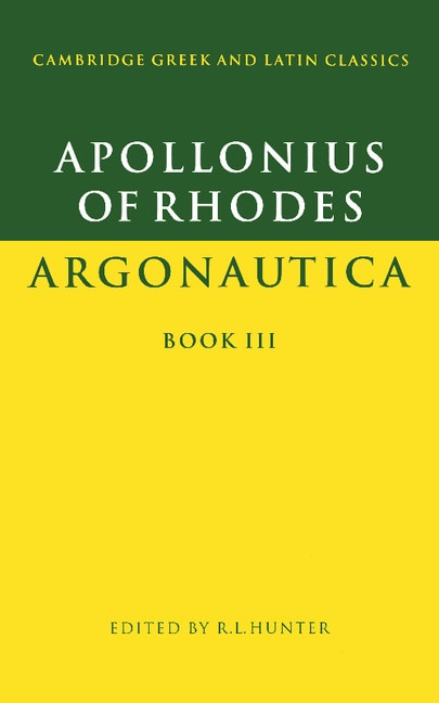 Front cover_Apollonius Of Rhodes: Argonautica Book Iii