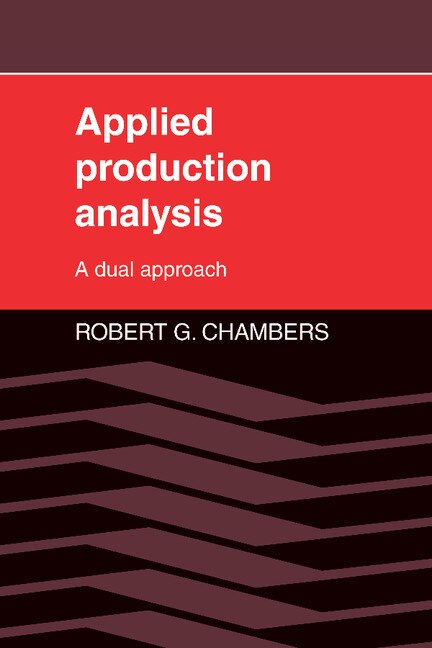 Front cover_Applied Production Analysis