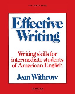 Front cover_Effective Writing Student's Book