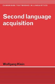 Couverture_Second Language Acquisition
