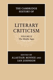 Front cover_The Cambridge History of Literary Criticism: Volume 2, The Middle Ages