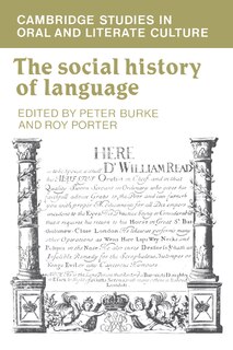 Couverture_The Social History of Language