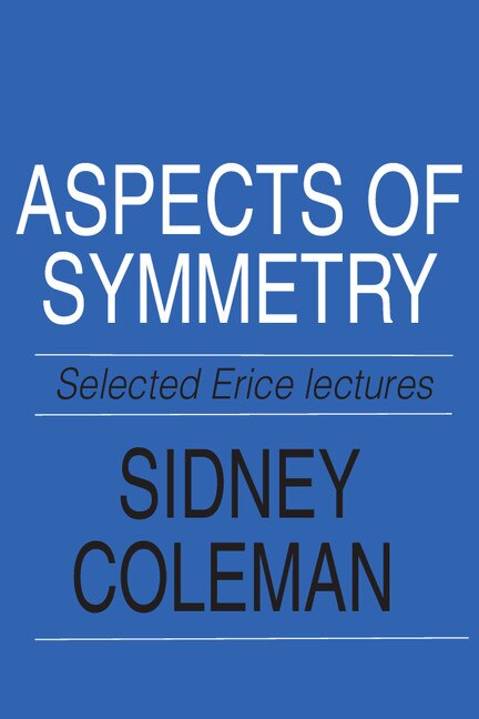 Front cover_Aspects Of Symmetry