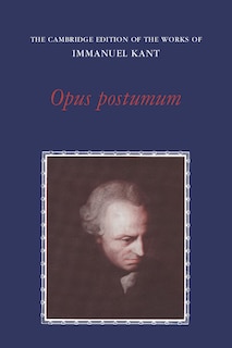 Front cover_Opus Postumum