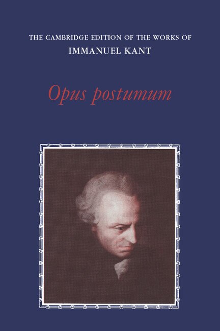 Front cover_Opus Postumum