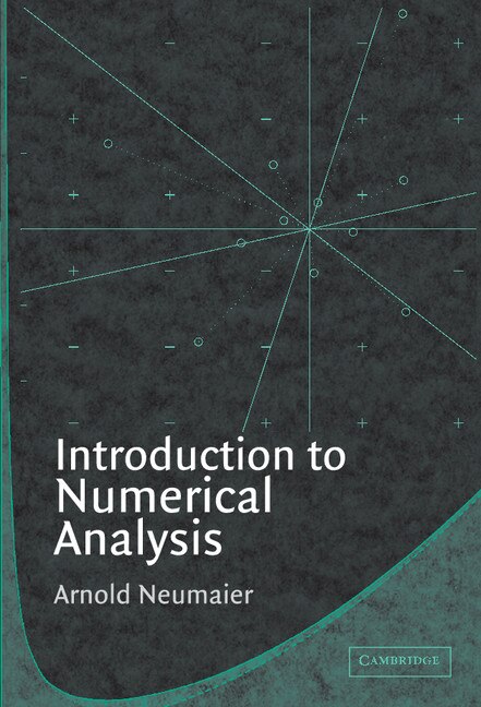Front cover_Introduction to Numerical Analysis