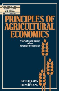 Front cover_Principles of Agricultural Economics