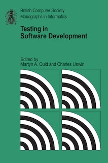 Front cover_Testing In Software Development