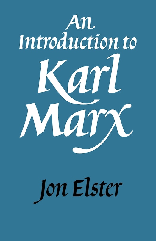 Couverture_An Introduction To Karl Marx