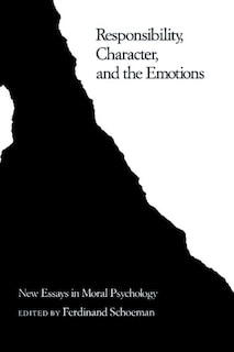 Front cover_Responsibility, Character, and the Emotions