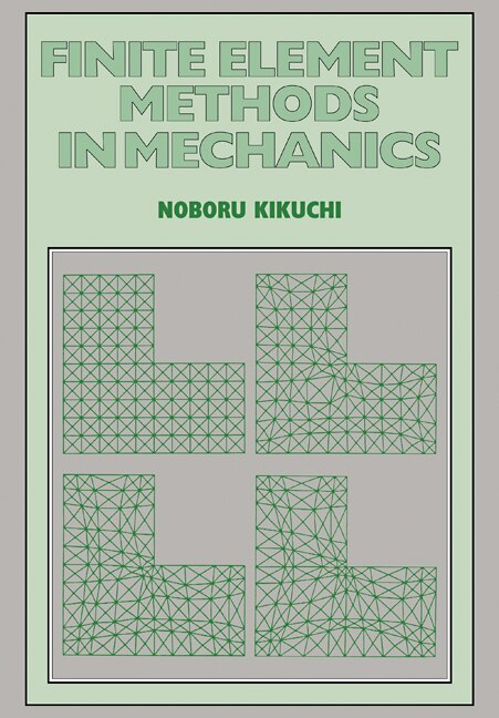 Front cover_Finite Element Methods in Mechanics
