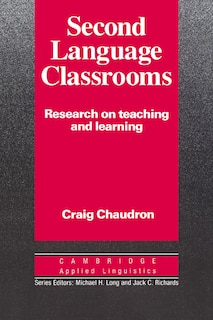 Front cover_Second Language Classrooms
