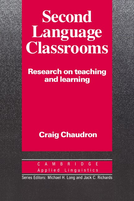 Front cover_Second Language Classrooms