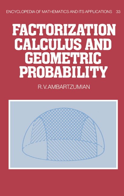 Front cover_Factorization Calculus and Geometric Probability