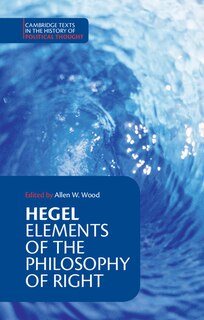 Front cover_Hegel: Elements Of The Philosophy Of Right