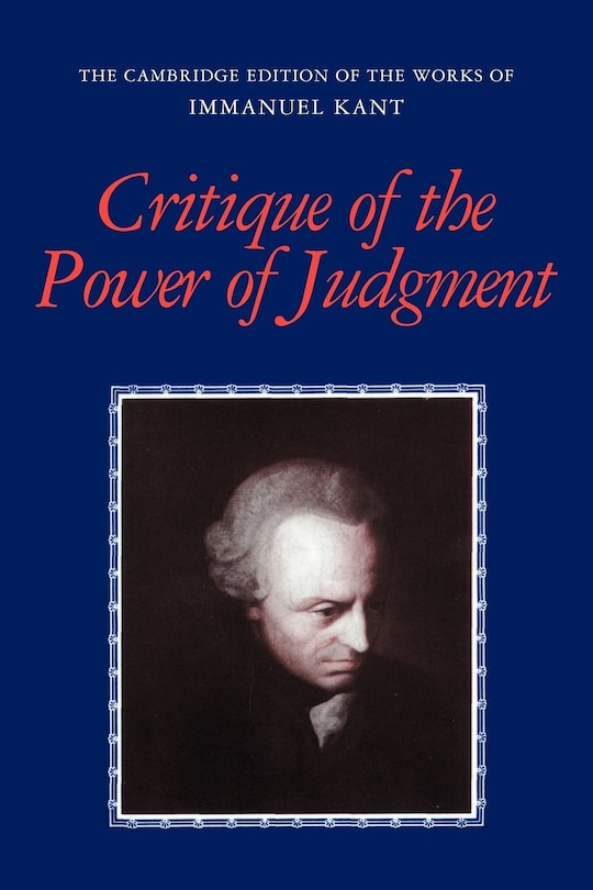 Front cover_Critique of the Power of Judgment