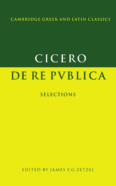 Front cover_Cicero: De re publica