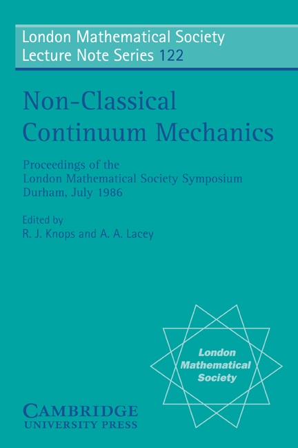 Front cover_Non-Classical Continuum Mechanics