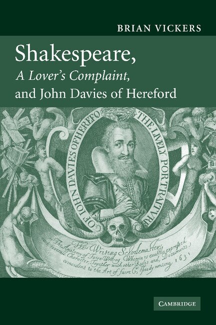 Couverture_Shakespeare, 'a Lover's Complaint', And John Davies Of Hereford