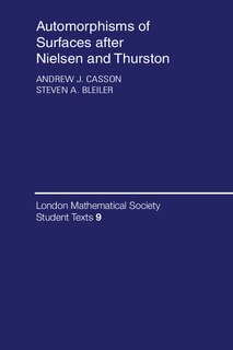 Couverture_Automorphisms Of Surfaces After Nielsen And Thurston