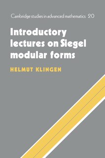 Front cover_Introductory Lectures on Siegel Modular Forms