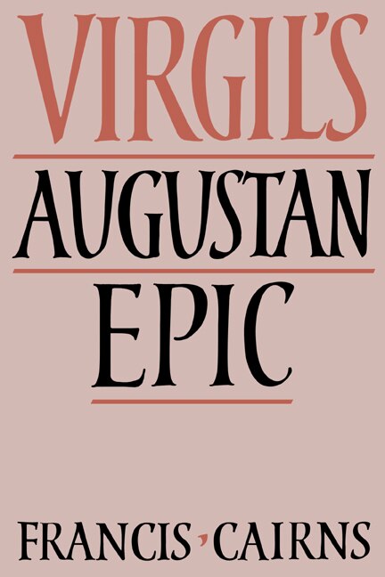 Front cover_Virgil's Augustan Epic