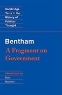 Front cover_Bentham: A Fragment on Government