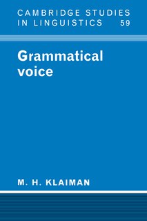 Front cover_Grammatical Voice