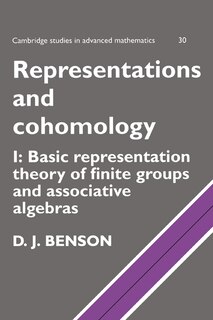 Front cover_Representations and Cohomology: Volume 1, Basic Representation Theory of Finite Groups and Associative Algebras
