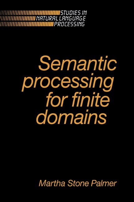 Front cover_Semantic Processing for Finite Domains