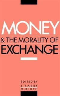 Front cover_Money and the Morality of Exchange