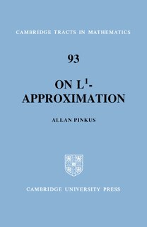 Front cover_On L1-Approximation