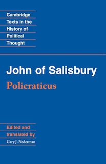 Front cover_John Of Salisbury: Policraticus
