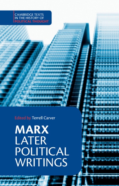 Front cover_Marx: Later Political Writings