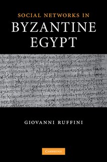 Couverture_Social Networks in Byzantine Egypt