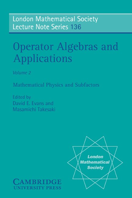 Couverture_Operator Algebras and Applications: Volume 2
