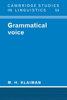 Front cover_Grammatical Voice