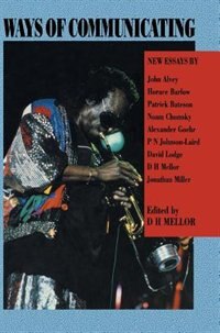 Front cover_Ways Of Communicating