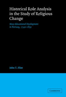 Front cover_Historical Role Analysis in the Study of Religious Change