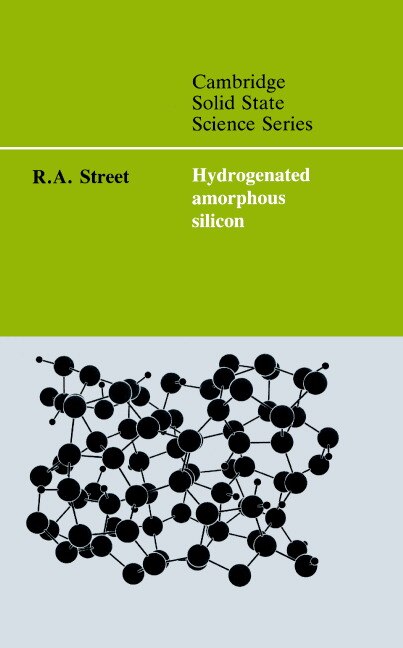 Couverture_Hydrogenated Amorphous Silicon