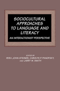 Couverture_Sociocultural Approaches to Language and Literacy