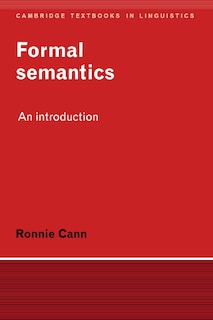 Front cover_Formal Semantics