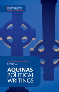 Couverture_Aquinas: Political Writings