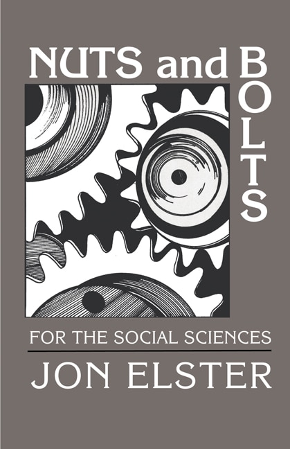 Front cover_Nuts And Bolts For The Social Sciences