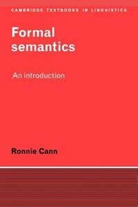 Front cover_Formal Semantics
