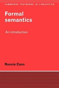 Formal Semantics: An Introduction