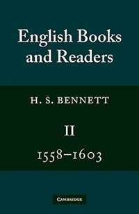 Front cover_English Books and Readers 1558–1603: Volume 2